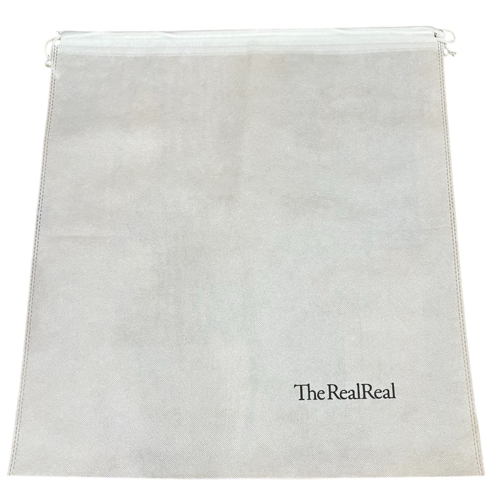 The Real Real TRR Authentic Designer Luxury Purse Handbag Drawstring Dustbag